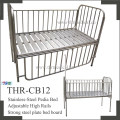 Cama de hospital de acero inoxidable para niños (THR-CB12)